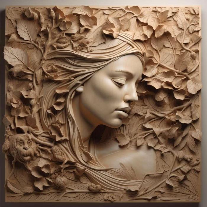 نموذج ثلاثي الأبعاد لآلة CNC 3D Art 